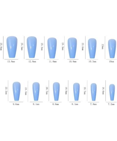 24 Color Square Press on Nails Colored False Nails Straight Full Cover Acrylic Tip Manicure DIY Artificial Fingernails - Buy Online on GoSupps.com
