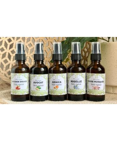  Floresse Sweet Almond Vegetable Oil - Organic - 100% pure and natural - 50 ml - Buy Online on GoSupps.com