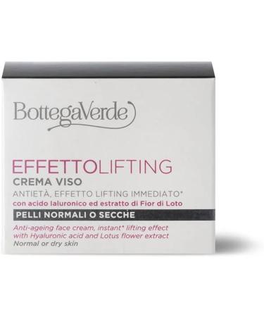  Bottega Verde Bottega Verde - Anti-aging facial cream immediate lifting effect* - with hyaluronic acid and lotus flower extract (50 ml) - for normal or dry skin - Buy Online on GoSupps.com