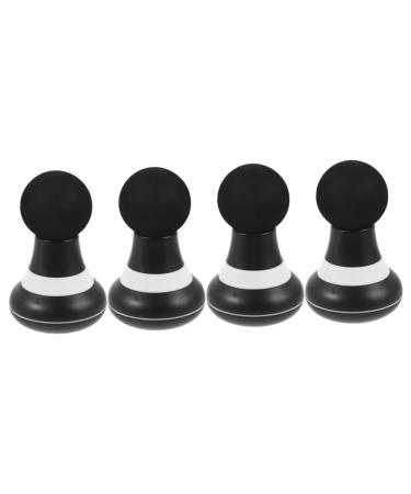 Solustre 4 pieces of fascia gun massage devices massage tools tools for body muscle massage comfortable tools for muscle relaxation massage supply bag ABS 11.00x7.00cmx4pcs different colors x 4 pieces