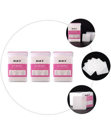 Minkissy 600 Sheet Eyelash Cleaning Pads - Lint-Free Towels for Eyelash Extensions & Nail Adhesive Remover - Hygienic White Fabric Accessories - Buy Online on GoSupps.com