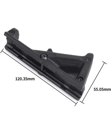SBGJMY AFG-1 AFG-2 Angular Front Air Force Gripper | Slipproof Triangular Handle for 20mm Picatinny Rail - Black - Buy Online on GoSupps.com