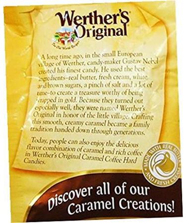 3-Pack Werther's Original Caramel Coffee Hard Candies - 70 Calories per Serving, 5.5 Ounce - Buy Online on GoSupps.com