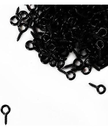 1000 Pcs Black Small Screw Eye Pin Jewelry Making Eyelet Hook 10x5mm for Crafts | IDEALSV - Buy Online on GoSupps.com
