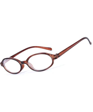 Buy Siphew Blue Light Filter Glasses Unisex Anti-Blue Light Round Glasses for PC Gaming | Stylish Brown Design - Buy Online on GoSupps.com