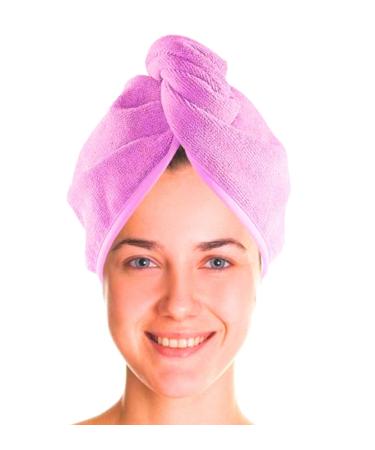 Turban Microfiber Towel Twist - Quick-Drying Lightweight & Super Absorbent | Perfect for Travel & Home Use - Buy Online on GoSupps.com