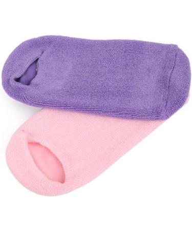 Beavorty 1 Pair Silicone moisturizing Socks Cracked feet Socks moisturizing Socks for Women moisturizing Cotton Socks Hard Skin Repair Socks Whitening Socks Purple Spa Cracked Socks Women's - Buy Online on GoSupps.com