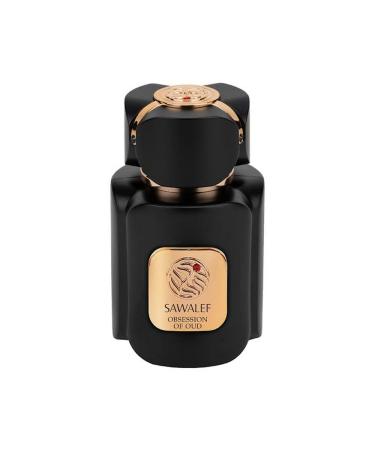 Sawalef Obsession of Oud - Body Spray for Women - Rich and Seductive Elixir De Parfum - Unique Blend of Honey and Turkish Rose - 2.7 oz EDP Spray