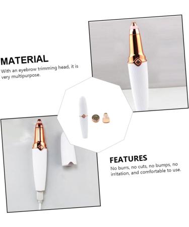 Beavorty 2-in-1 Women's Electric Razor | Facial Hair Remover & Body Hair Cutter | Perfect for Eyebrow Trimming - Buy Online on GoSupps.com