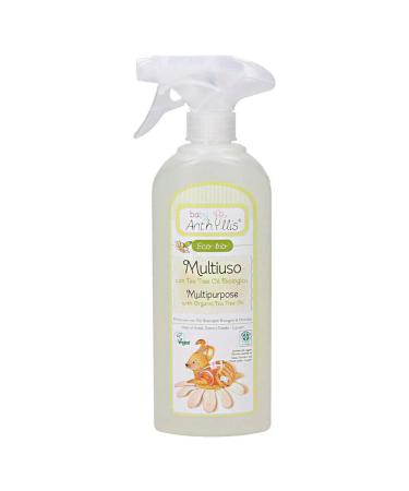 Baby Anthyllis Multipurpose Surface Spray Cleaner Toy and Object Sanitiser Tee Tree Oil Lemon Grass. Organic Vegan 99% Natural ingredients 500ml