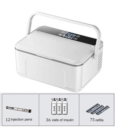 Portable Medical Insulin Travel Cooler Rechargeable Mini Car Medicine Refrigerator for Storage Diabetic Medicine (Color : 4batteries) - Buy Online on GoSupps.com
