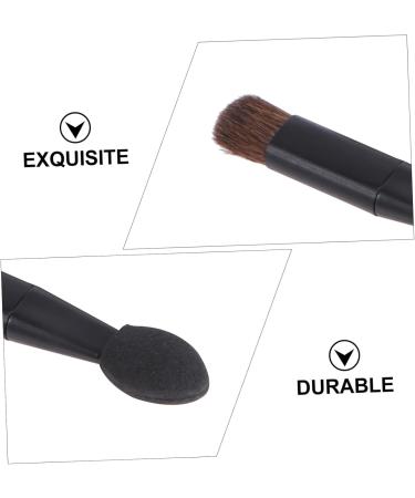 Beatifufu 20 Pcs double ended eye shadow stick black makeup sponge eyeshadow Dual Sided Eyeshadow Miss 4.6x0.8cmx2pcs Blackx2pcs - Buy Online on GoSupps.com