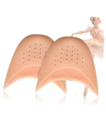 Homoyoyo 1 Pair Covers for Women Mules for Women Heels Silicone Gel Pointe Ballet Toe Cushion Silicone Toe Protectors Non Slip Corrective Invisible Toe Socks Pad Pad Boots As Shown Medium