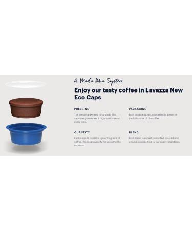 Lavazza A Modo Mio Tierra Bio for Amazonia 16 ECO CAPS Coffee Capsules (2) - Buy Online on GoSupps.com