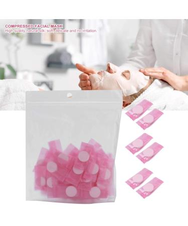 50Pcs Compressed Silk Facial Mask Tablets | Customizable DIY Travel Mask for Skin Care - Buy Online on GoSupps.com