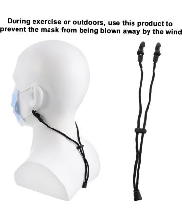 Hapinary Adjustable Mask Holding Band - 3 Piece Set | Elastic Mask Extension Band for Comfort & Convenience - Buy Online on GoSupps.com