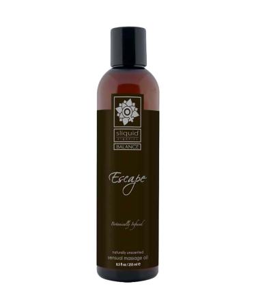 Sliquid Balance Collection Massage Oil 8.5oz - Escape 1-Pack (1 x 255 ml)