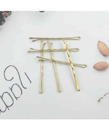 150PCS 2.2 Blonde Bobby Pins - Super Grip Gold Hair Clips with Box by YINGFENG | Reusable Non Slip Hair Pins for All Hair Types - Buy Online on GoSupps.com