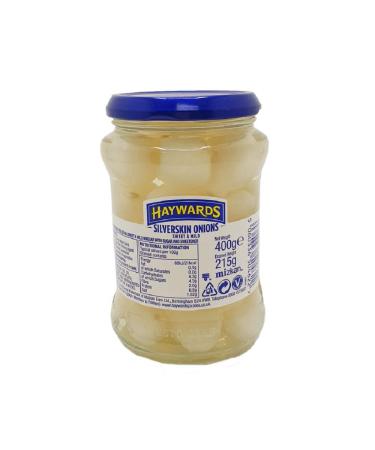 Haywards Sweet and Mild Silverskin Onions 400G - Pack of 3 | Premium Quality - Buy Online on GoSupps.com