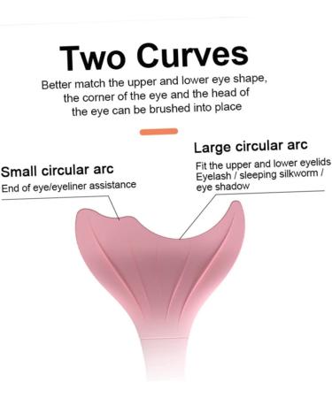 Beavorty Eyeliner Auxiliary Artifact Mermaid Eye Makeup Tools Eyeliner Drawing Aid Safety Mask Protection 15X4.5CM Pink - Buy Online on GoSupps.com