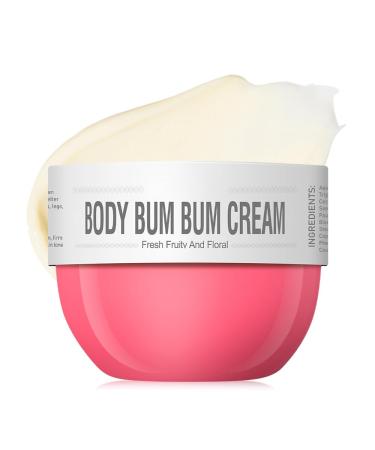 Bum Cream 80ml Fresh Fruity and Floral Scent Bum Butt Cream to Firm Smooth and Tighten Skin Moisturizing Body Cream