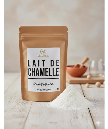 Lait de chamelle en poudre sachet de 100 grammes conditionn en France. - Buy Online on GoSupps.com