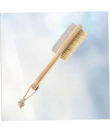 FRCOLOR Cleaning Brush Scrub Brush Heel File feet Scrubber Pumice Stone for feet Pumice for feet exfoliating Brush for feet Remover Brush Heel Scrubber Pedicure File Foot Wooden - Buy Online on GoSupps.com