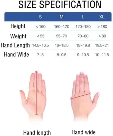 Rehabilitation Robot Gloves Protector Exoskeleton Manual Training for Stroke Hemiplegia Hand Function Recovery Relief Finger Cramps Left Large - Buy Online on GoSupps.com