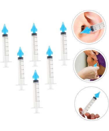 Ipetboom 6pcs Ear Wax Removal Tool for Home Use Safe Ear Cleaning Flared Nozzle for Gentle Irrigation for Adults and Boys and Girls - Buy Online on GoSupps.com