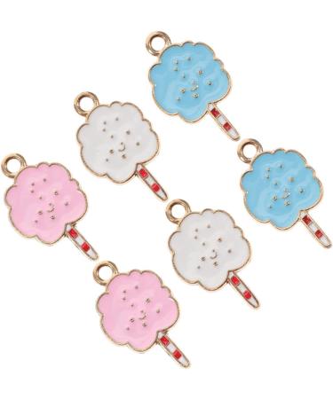 TEHAUX 18 Pcs Pendant Pendant Alloy Marshmallow Charm mediumx5pcs Assorted Colorx5pcs - Buy Online on GoSupps.com