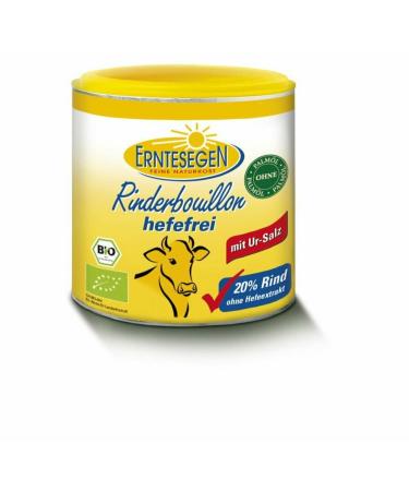 Erntesegen Organic Beef Bouillon yeast-free (6 x 120 gr)