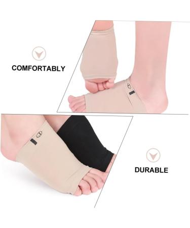 Healvian 9 Pairs Arch Correction Socks & Insoles for Foot Support - Men & Women Cushioned Arch Sleeves & Pads - Buy Online on GoSupps.com