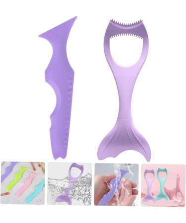 Housoutil 2pcs Heated Lash Curler Eyeshadow Make up Aids Make up Stencils Eyeliner Aid Mascara Heating - Buy Online on GoSupps.com