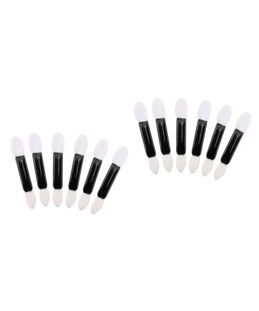 DOITOOL 100 Pcs Eye Shadow Beauty Women Eyeshadow Brush Applicator Brush Miss Make up Sponge Head