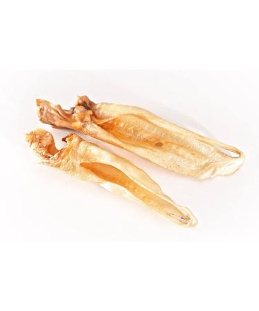 123... Hund dabei! - Deer Ears 1 kg - 100% Natural - Premium Light Snack - Gently Dried - 100% Deer Ears - Deer Ears for Dogs - Dog Chews