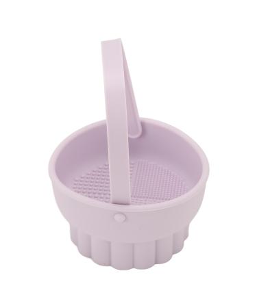 Cosmetic Brush Cleaning Bowl Makeup Brush Cleaner High Efficiency Storage Function for Home Use