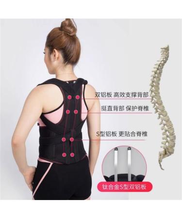 DFHBFG Correct The Spinal Artifact Adult Hunchback Orthotics Male Straight Back Female orthobelt(Size:3X-Large) 3X-Large D - Buy Online on GoSupps.com