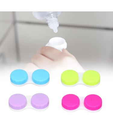 16-Piece Colorful Contact Lens Containers - Large Dual Eye Storage for Travel & Outdoor Activities - Buy Online on GoSupps.com