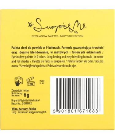 LOVELY. Surprise Me Energy Fairy Tale Eyeshadow Palette - Eyeshadows Palette - Buy Online on GoSupps.com