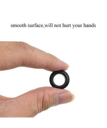 Hahiyo Grommets Eyelets 10mm Inside Diameter Carbon Steel Strong Shiny for Canvas Clothes Leather DIY Fabric Belt Purse Bag Shoe Tent Curtain Paper Projects Decoration Black 70Pcs 10mm-Black-70 Pcs 10mm-Black-70 Pcs - Buy Online on GoSupps.com