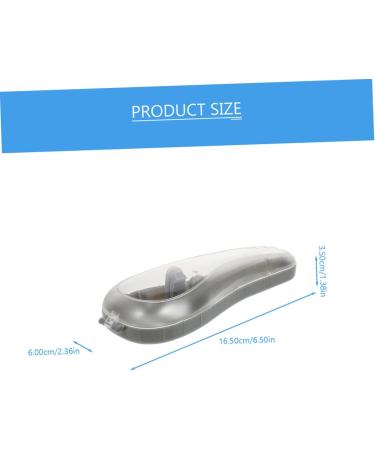 Beavorty 10-Pack Razor Storage Box | Travel Plastic Case for Razor & Nail Tools | Portable Razor Protective Cover - Buy Online on GoSupps.com