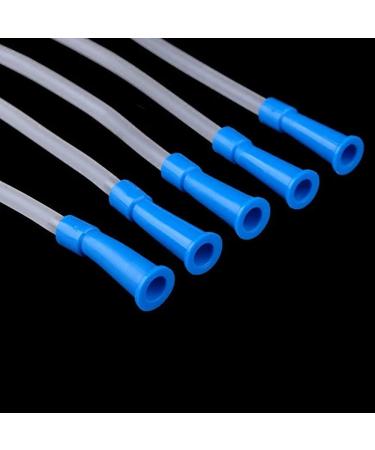 Medical Grade 25CM Enema Tube Tips - 10 Pack, Disposable Colon Cleaning Nozzles - 14FR 9.84 Inch - Buy Online on GoSupps.com
