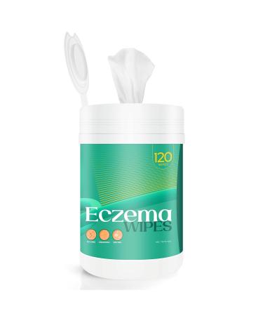 Eczema Wipes Eczema Treatment Wipes with Oatmeal All-Natural Fast Acting Eczema Relief Instantly Soothes & Cools Itching cracking and drying Skin Protectant Organic Wipes