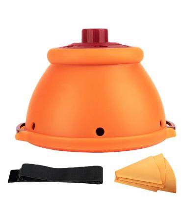 HEALLILY Moxibustion Box Moxa Stick Burner Holder Moxa Box Burner Massage Healing Tools with Pad for Home Salon