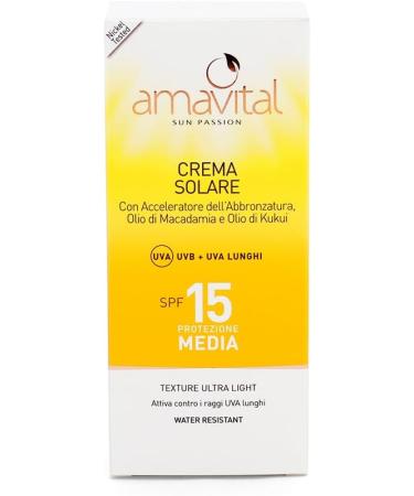  Oficine Cleman Amavital Sun Passion Medium Sunscreen SPF 15 - Buy Online on GoSupps.com