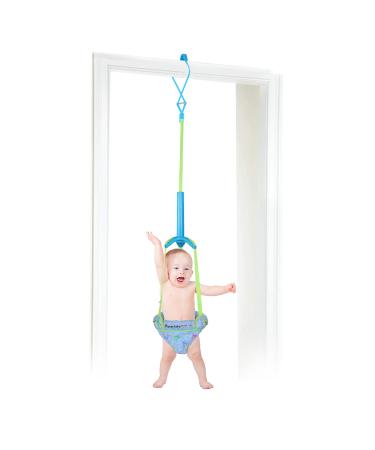 Baby Jumper Infant Jumper Doorway for Active Babies Baby Door Jumpers and Bouncers Exerciser with Door Clamp & Adjustable Strap for 6-24 Months