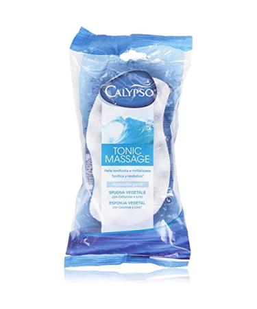 Calypso Vegetal sponge With Cellulose and Linen for toned and refreshed skin