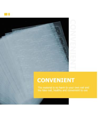 minkissy 150 Sheets Manicure Jelly Stickers Double Side Nail Sticker Simple Nail Sticker Convenient Manicure Paste Nail Paste Label Stickers Manicure Sticker No Trace Adhesive - Buy Online on GoSupps.com
