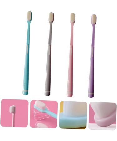 Minkissy Soft Toothbrush Set for Pregnant Women - 4 Microhaar Oral Care Tools for Postpartum Mouth Cleaning - Buy Online on GoSupps.com