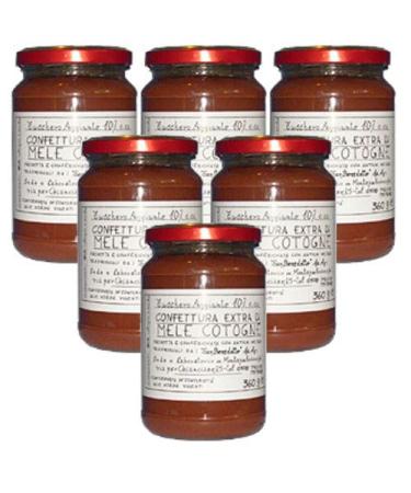 San Benedetto Extra Jam - Italian Artisan Product (6 jars of 380 grams)